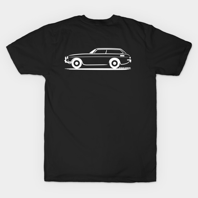 Volvo P1800ES Sports Estate White Volvo P1800es Sports Estate